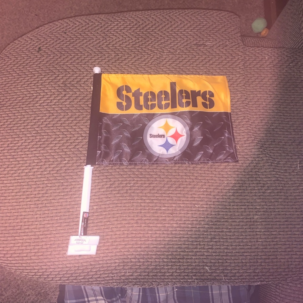 Steelers Car Flag